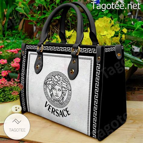 versace cheap purses|versace black and white purse.